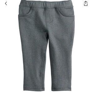 euc children's place skinny uniform cotton stretch pants cozy warm